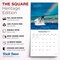 Brush Dance; Simplicity | 2027 12 x 24 Inch (Hanging) Monthly Square Wall Calendar | Plastic-Free; Category:Wall Calendars; Image:7
